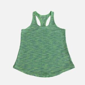 Zyia Active Mesh Tank Top‎ Racerback Green Blue Size XS